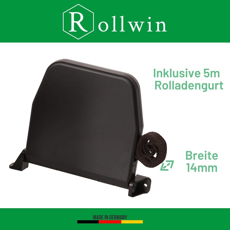 Rollwin 2 x Roller Shutter Belt Winder Surface-Mounted – from