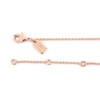 COACH OUTLET 91433 RGD C Necklace, Pink Gold, Gold