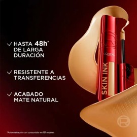Base de maquillaje líquida L'Oréal Paris Infallible SKIN INK Base de Maquillaje tono 100 - 15mL 15g
