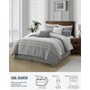 LANCO MODERN LIFESTYLE 100% Cotton Comforter Set Queen, Gorgeous Geometric