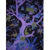 India Arts Tree of Life Tab Top Curtain Drape Panel