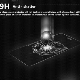 2er-Pack Gehärtete Schutzfolie Kompatibel mit Brondi Amico Smartphone S+B Nero, Klar, Kratzfest, Blasenfrei, Einfache Anbringung