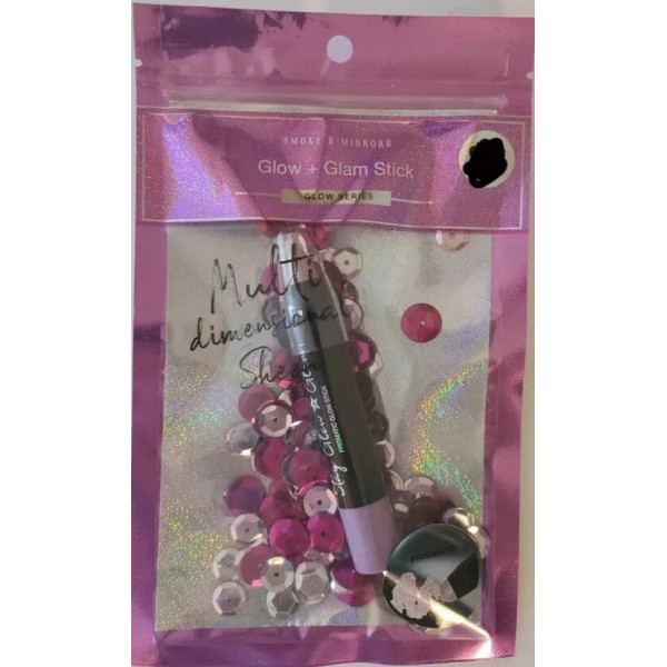 Smoke &Mirrors Glow + Glam Stick, multi dimensional sheen, glow