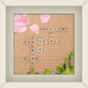 ASPIRE UK ® 200 Wood Scrabble Tiles Wooden Black Letters