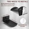 Dntorx 2.9 Inch Hat Hooks for Wall, 8 Pack Cowboy