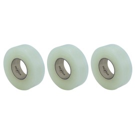 Rezztek Hockey Clear Shin Pads Tape 3 Pack - Clear Hockey Tape - Hockey Sock Tape - Stretchy and Tear Resistant - Durable