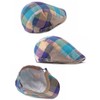 Laquest Spring and Summer Hunting Cap, Plaid Pattern, Men's, Women's,