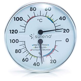 SULENO Sauna Climate Meter 2-in-1 Thermometer Hygrometer Climate Station