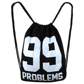 Hanessa Jute Bag with Funny Phrase, Sports Bag, Funny Slogan, Bag, Backpack, Gym Bag, Hipster, Fashion, Sports Bag, Shopping Bag