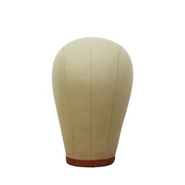KimRuima Canvas Cork Head for wig or hat display (22inch)
