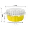 Beasea Aluminum Cups for Baking, 8oz 50 Pack Disposable Ramekins