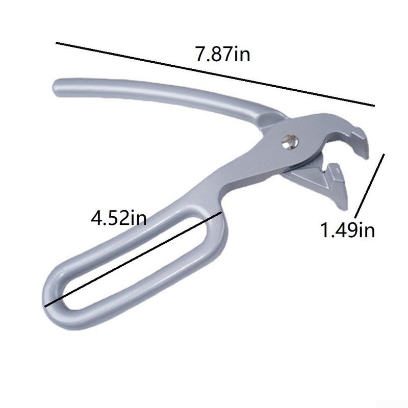Heavy Duty Pizza Pan Gripper, Pizza Plate Clip, Aluminum Alloy