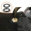 MENSI Replacement Nut and Washer for Tel-Tru Thermometer BQ300 Installation