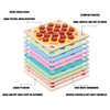 ChaneeHann Memory Game Wooden Puzzle for Children, Montessori Toy from