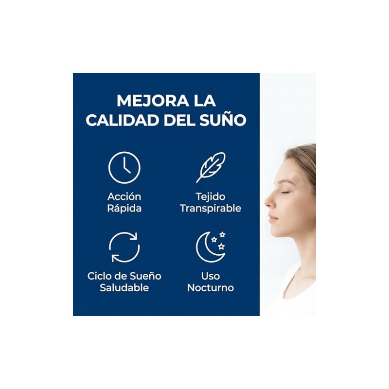 96 Piezas Parches para Dormir, Totalmente Naturales, Unisexo