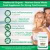 VitaNourish Organic. Nutrient-Dense Potent Vegan Whole Food Supplement for Total