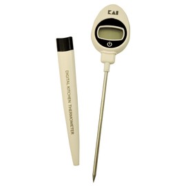 Kai Corporation DH7312 Kai House Select Digital Thermometer, Easy to Read Temperature, Black