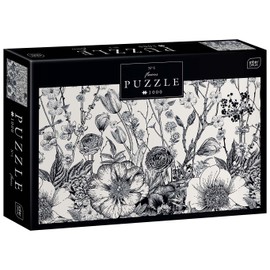 Interdruk PUZ1000FLO1 Puzzle, Flowers no. 1