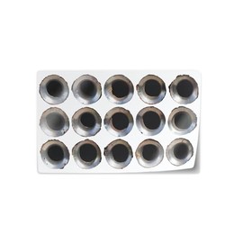 Realistic Bullet Hole (Bullethole) 3D Stickers - Small Caliber Vinyl Decals (15 pcs, 1") by Flippin Stickers