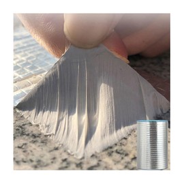 Butyl Tape Waterproof Tape, Aluminum Foil Butyl Seal Tape for Leakage, Butyl Rubber Tape for Reapring for Boat, Pipe Sealing, Roof Crack, RV, Awning, Window Sealing - 6"W x 16'L