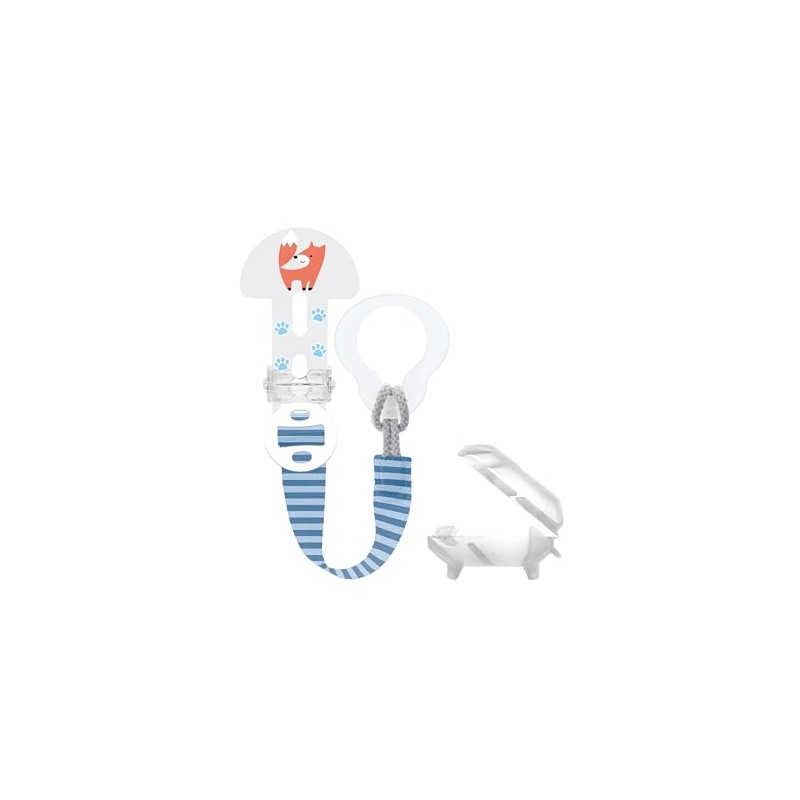 MAM Clip it! & Cover | Dummy Strap with Teat