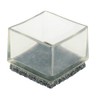 Lifeswonderful - Clear flexible square feet with felt pad for