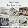 Drawer Liner, Shelf Liner, Non Slip, Non-Adhesive, 12" x 20'