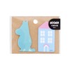 Sunstar Stationery Moomin Sticky Notes Silhouette Moomin S2837056