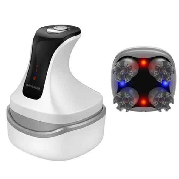 Kneading Scalp Massager 84 Node-Handheld Electric for Hair Growth &Stress