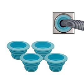 4 Pcs Drain Pipe Hose Seal Deodorant Silicone Plug, Washing Machine Drain Hose Seal Plug, for Bathroom Kitchen Laundry Pipe Sewer Seal