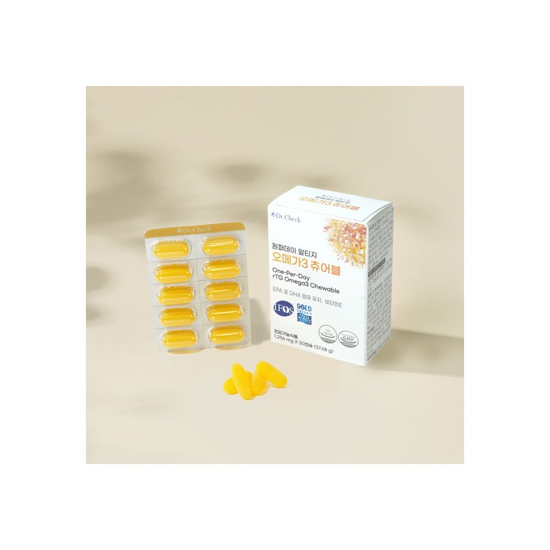Doctor Check Dr. Check One Per Day RTG Omega 3