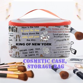 JYTAPP Newsies Musical Tote Bag Broadway Musical Tote Broadway Lover Gift Bag Newsies Broadway Merchandise Musical Lover Gift (cosmetic organizer bag)