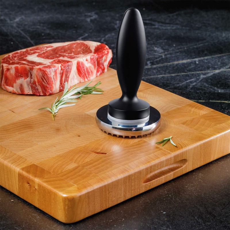 Reversible Meat Tenderizer and Pounder Dual Sided Meat Tenderizer Mallet