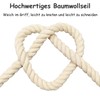 FOSER Cotton Rope, Macrame Yarn, Cotton Cord for DIY Crafts,