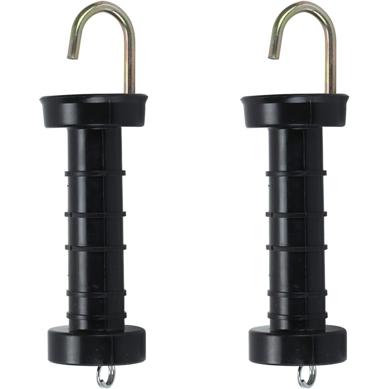 WinHUb 5PCS Electric Fence Handles Insulated Spring Tension Gate Handle