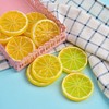 12Pcs Fake Lemon Slices Artificial - Fruit Party Decorations Fake