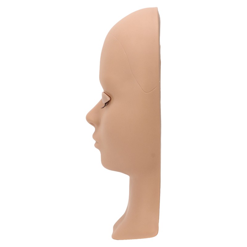 Lash Mannequin Head Soft Silicone Replaced Eyelids Mannequin Head for