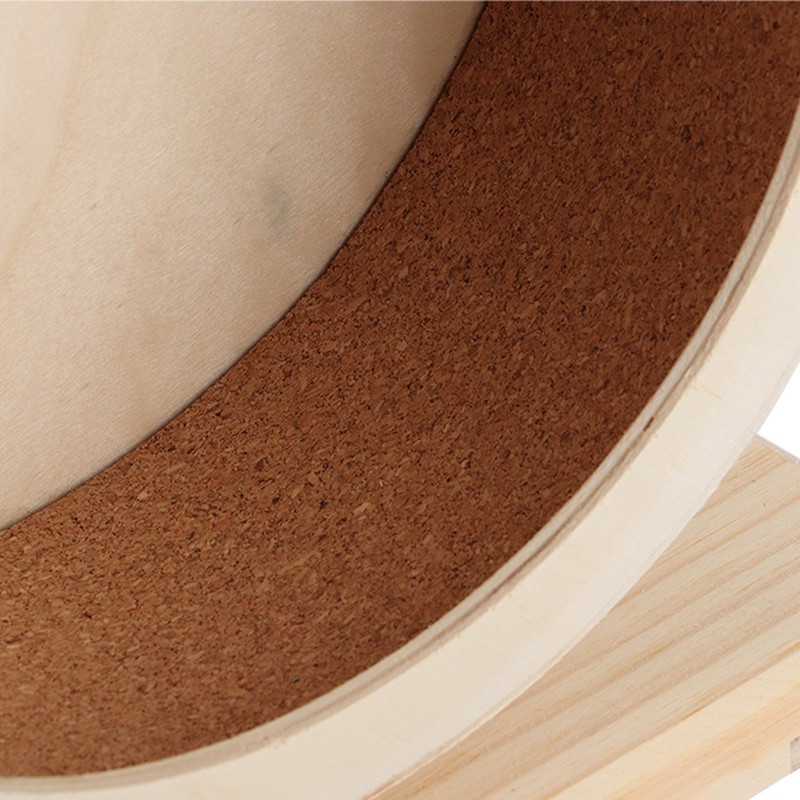 Hamster Small Pets Wooden House Funny Wheel Running Rest Nest