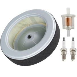 Hippotech GX630 GX690 Air Filter Replacement for Honda GX630R GX660 GX660R GX690R GX630RH Engine Generator with Oil Filter Fuel Pump Spark Plug Kit Replaces # 17210-Z6L-010