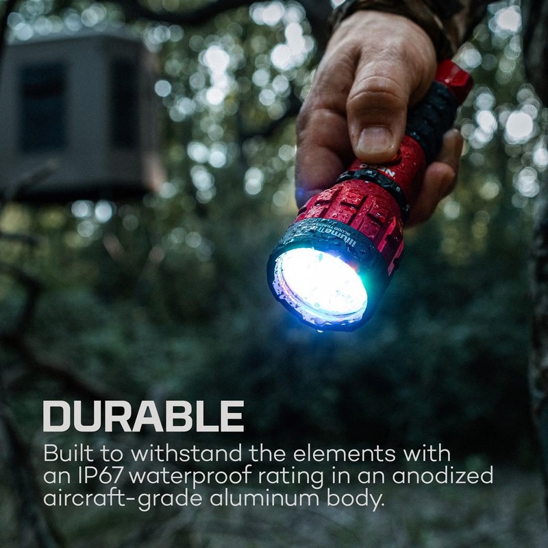 NEBO IllumaTrace Blood Tracker Flashlight | 180 Lumens, 3 Hour