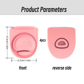 4Pcs Replacement Stopper Compatible with Owala FreeSip 24oz 32oz, Silicone Water Bottle Top Lid Stopper Gasket Replacement for Owala 19/24/32/40oz BPA-Free Seal Bottle Cap Plug Accessories (Pink)