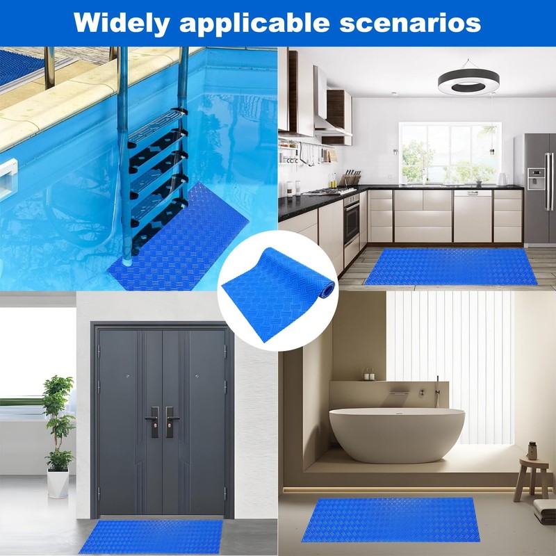 Pool Ladder Mat,36 Inch x 16 Inch Protective Pool Step