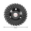 eMagTech Wood Carving Disc 28-Tooth Cutting Wheel for Shaping, Polishing