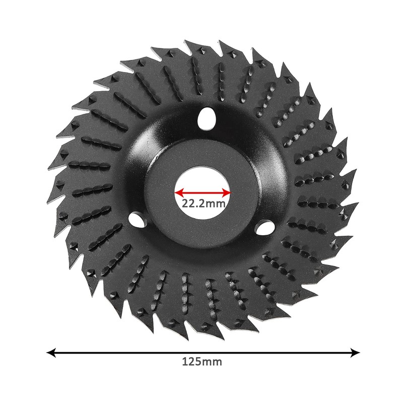 eMagTech Wood Carving Disc 28-Tooth Cutting Wheel for Shaping, Polishing