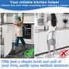 Cabinet Foot Pull For Trash Drawer,Hands Free Trash Opener,Durable Stainless