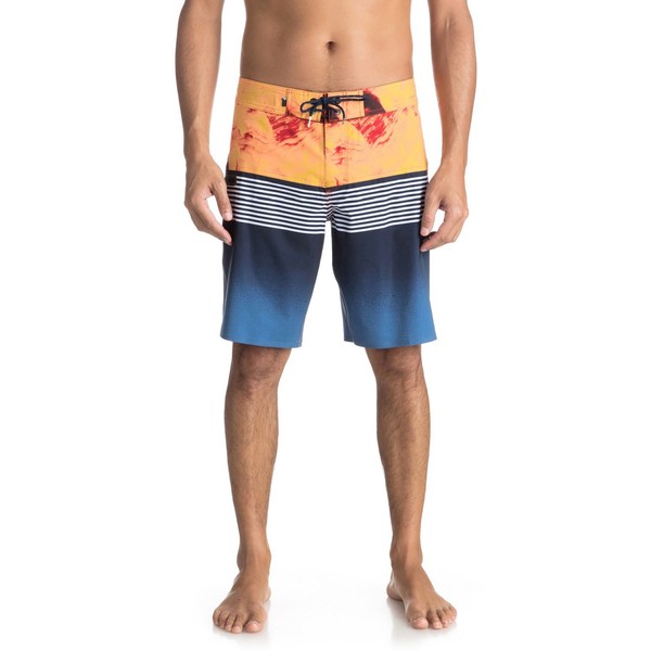 Quiksilver Men's Standard Highline Lava Division 20 Swim Trunk, Navy