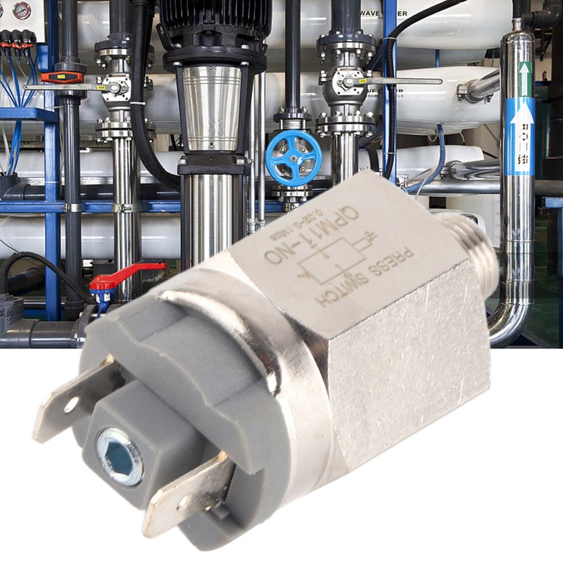 Adjustable Air Pressure Switch Normally Open QPM11‑NO Switch G1/4in IP54