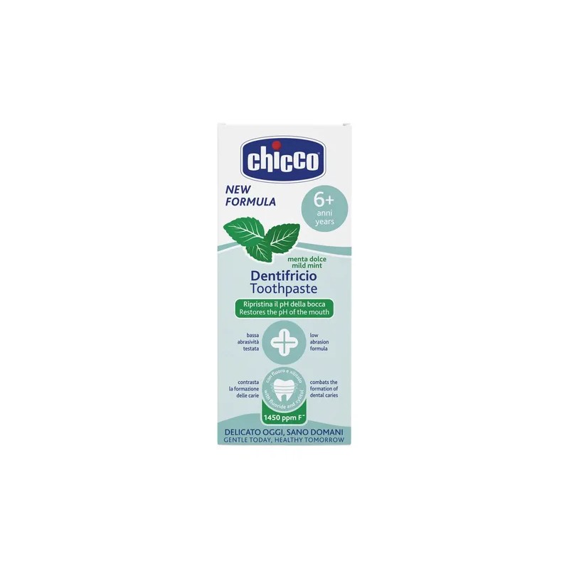 Chicco Pasta De Dientes Sabor Menta Dulce Con Flour