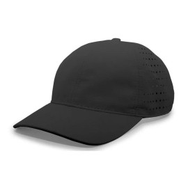 Pacific Headwear ORIGINAL 425L Unisex Lite Series Perforated Cap - Black, OS