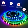 Tesfish 12 V WS2811 LED Strip Light, RGB LED Pixel